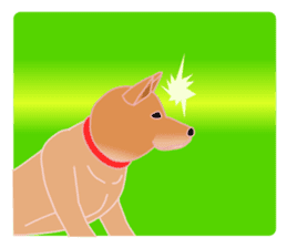 Dancing Dog SHIBA sticker #7250078