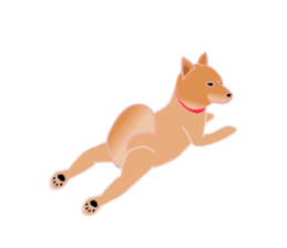 Dancing Dog SHIBA sticker #7250082