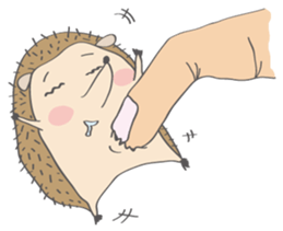 Hedgehog "Stabby" sticker #7250250