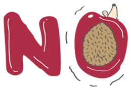 Hedgehog "Stabby" sticker #7250260