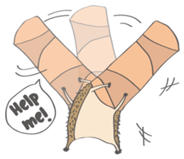 Hedgehog "Stabby" sticker #7250264