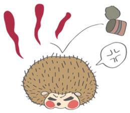 Hedgehog "Stabby" sticker #7250268