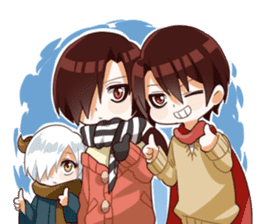 Rengu, Mengu & Shiroi sticker #7250303