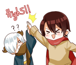 Rengu, Mengu & Shiroi sticker #7250317