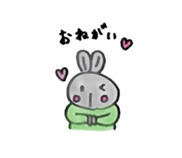 Kumagoro and Mimiko2 sticker #7250430