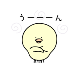 chick & penguin sticker #7250483