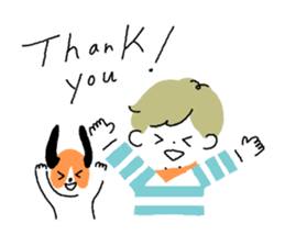 Border kun and dog Sticker sticker #7250695