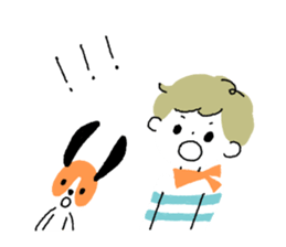 Border kun and dog Sticker sticker #7250714