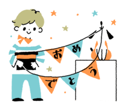 Border kun and dog Sticker sticker #7250717