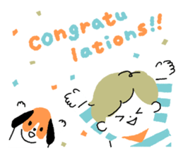 Border kun and dog Sticker sticker #7250719