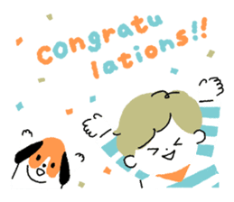 Border kun and dog Sticker sticker #7250719