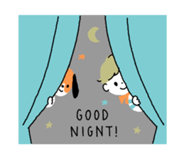 Border kun and dog Sticker sticker #7250727