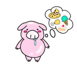 Panda Dog Pig Chik sticker #7250977