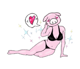 Panda Dog Pig Chik sticker #7250989