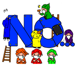 7 dwarfs "English ver." sticker #7251134