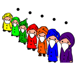 7 dwarfs "English ver." sticker #7251143