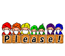 7 dwarfs "English ver." sticker #7251163