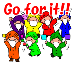 7 dwarfs "English ver." sticker #7251166