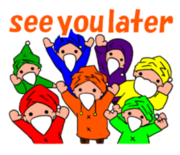 7 dwarfs "English ver." sticker #7251167