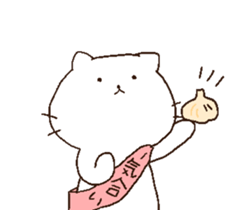 attentive cats! sticker #7252218