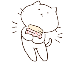 attentive cats! sticker #7252221