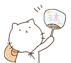 attentive cats! sticker #7252225