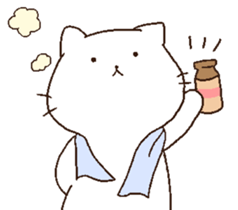 attentive cats! sticker #7252228