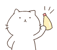 attentive cats! sticker #7252232