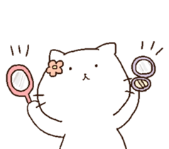 attentive cats! sticker #7252235