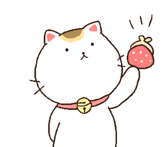 attentive cats! sticker #7252238