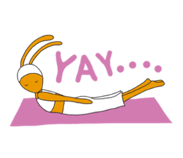 Yoga rocks sticker #7252500