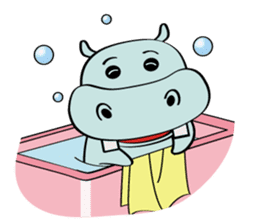 Vacancy Hippo sticker #7253863