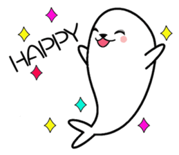 Everyday useful greeting by Active Seal sticker #7254088