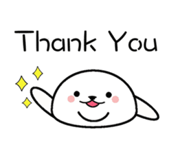 Everyday useful greeting by Active Seal sticker #7254090