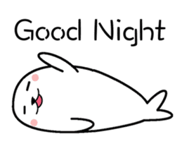 Everyday useful greeting by Active Seal sticker #7254095