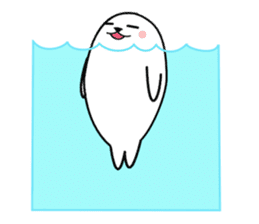 Everyday useful greeting by Active Seal sticker #7254096