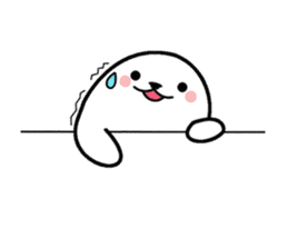 Everyday useful greeting by Active Seal sticker #7254100