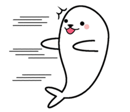 Everyday useful greeting by Active Seal sticker #7254104