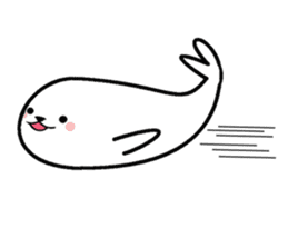 Everyday useful greeting by Active Seal sticker #7254105