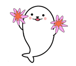 Everyday useful greeting by Active Seal sticker #7254110