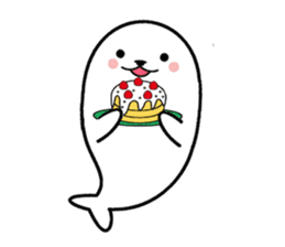 Everyday useful greeting by Active Seal sticker #7254111