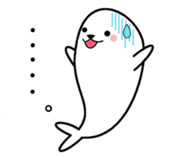 Everyday useful greeting by Active Seal sticker #7254116