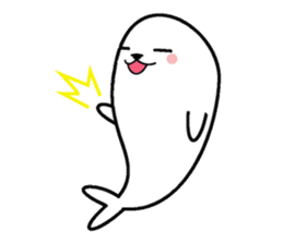 Everyday useful greeting by Active Seal sticker #7254120