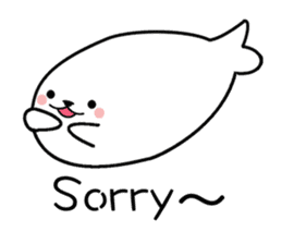 Everyday useful greeting by Active Seal sticker #7254126