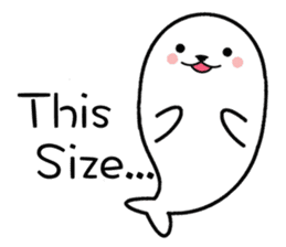 Everyday useful greeting by Active Seal sticker #7254127