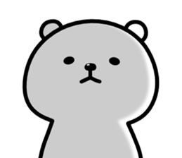 It is a lonely bear sticker #7254326