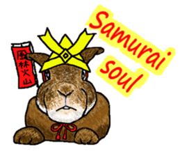 Our beloved rabbit (English version) sticker #7254534