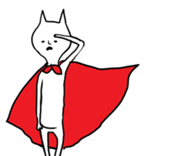 Suffering cat sticker #7254746