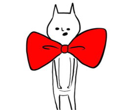 Suffering cat sticker #7254766