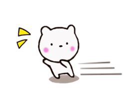 Small pretty bear sticker #7255125